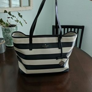 Striped Kate Spade Tote